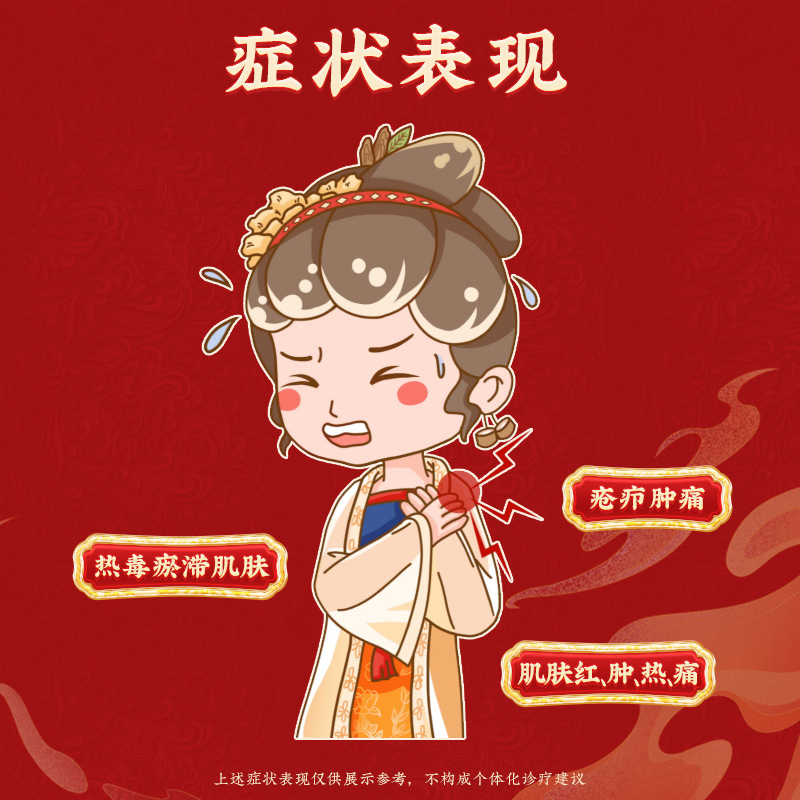 同仁堂 如意金黄散 12g*5袋/盒_同仁堂官方云商城