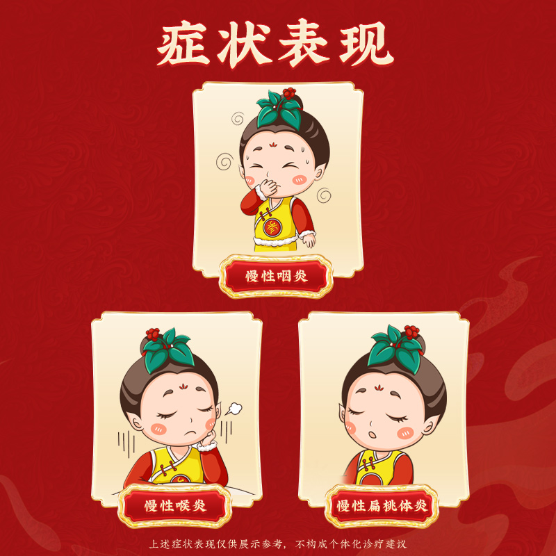 同仁堂 藏青果喉片 0.5g*12片*2板/袋_同仁堂官方云商城