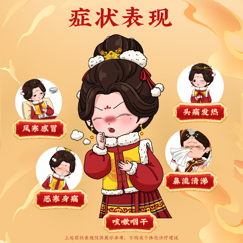 同仁堂 感冒清热颗粒 12g*10/盒_同仁堂官方云商城