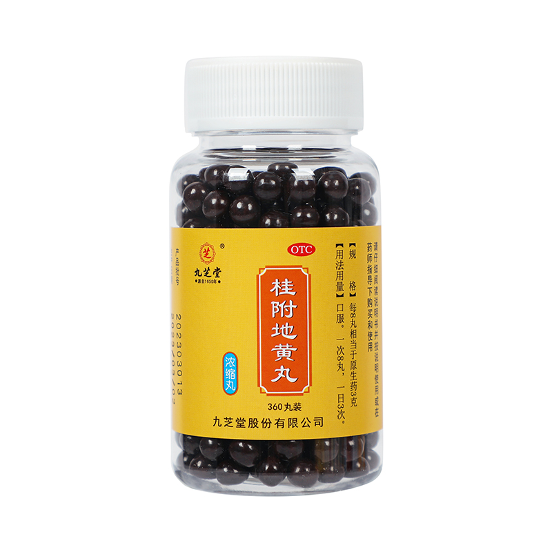 九芝堂 桂附地黄丸（浓缩丸） 360丸/盒_同仁堂官方云商城