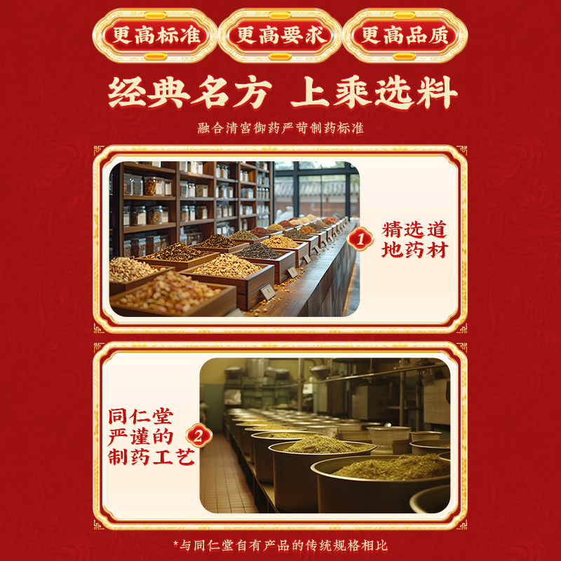 同仁堂 补肾强身片 60片*4瓶/盒_同仁堂官方云商城