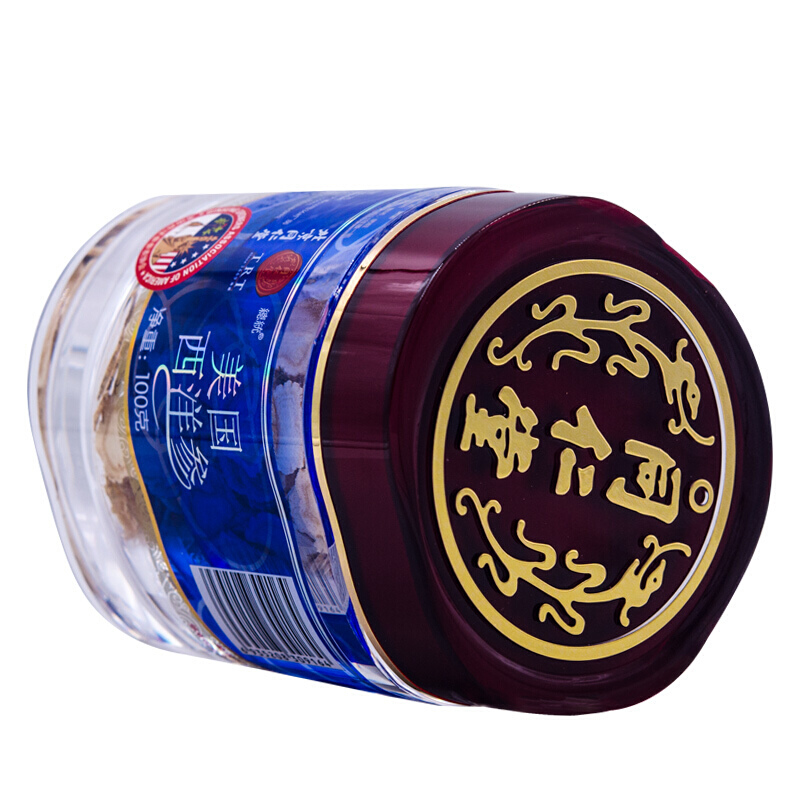 同仁堂 美国进口西洋参 1#参片/100g/罐_同仁堂官方云商城