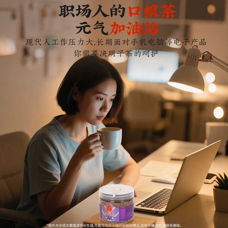 同仁堂 决明子茶 260g/瓶_同仁堂官方云商城