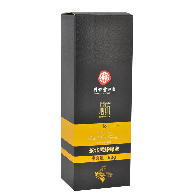 同仁堂 东北黑蜂蜂蜜 98g*5支/盒_同仁堂官方云商城