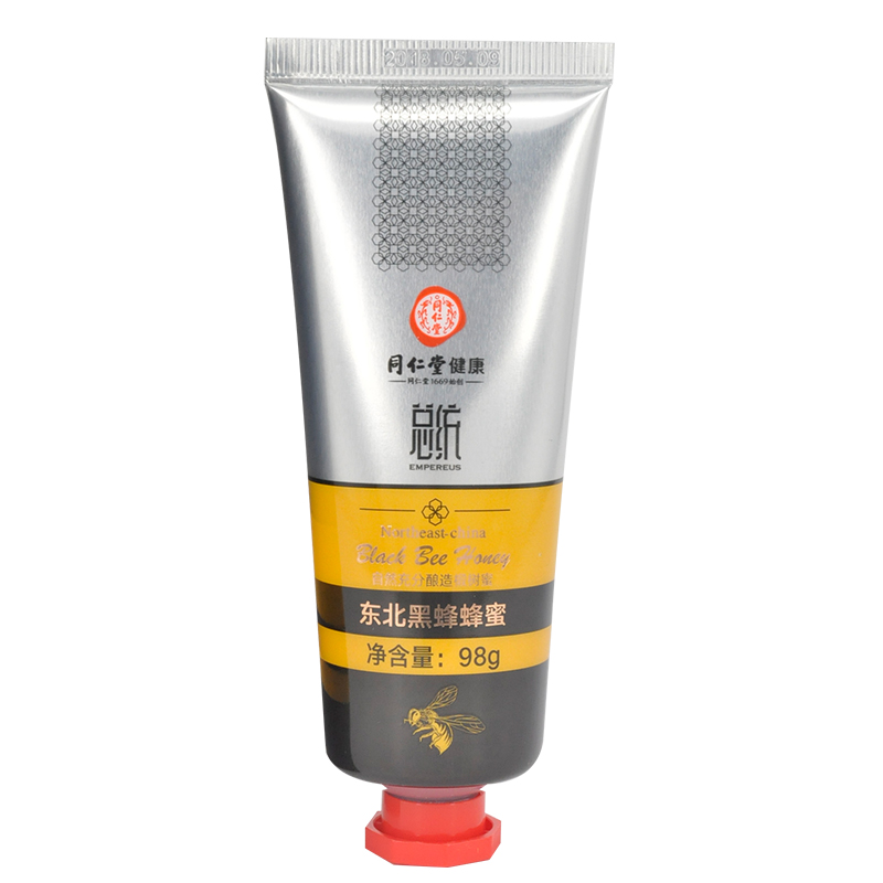 同仁堂 东北黑蜂蜂蜜 98g*5支/盒_同仁堂官方云商城