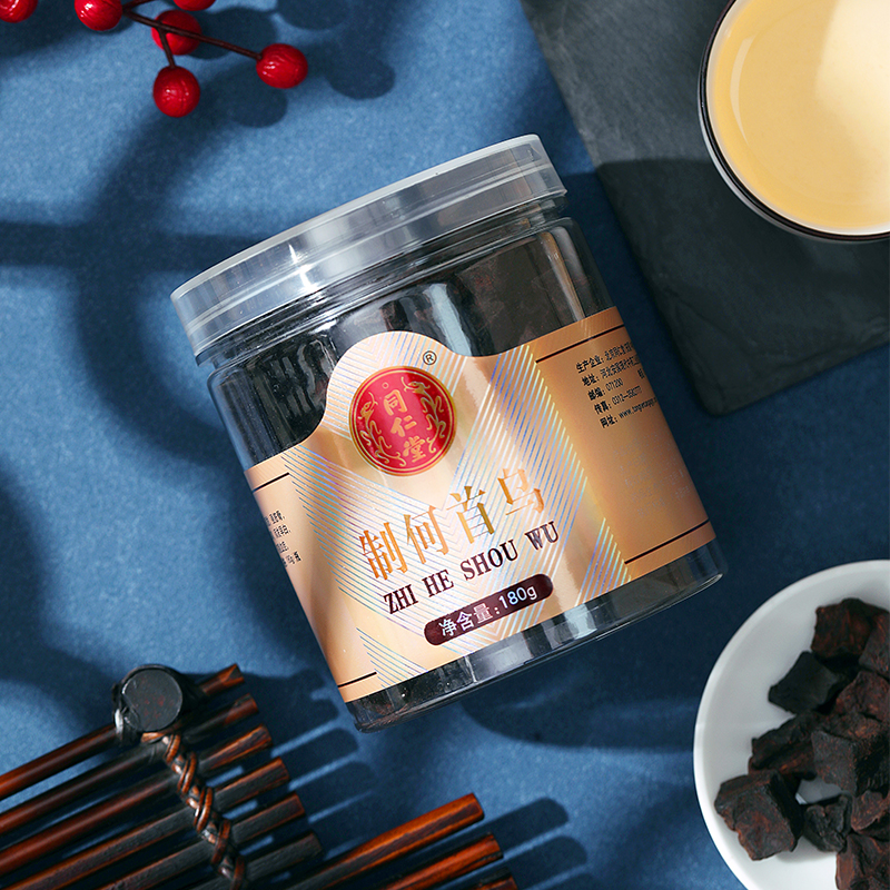 同仁堂 制何首乌 180g/瓶_同仁堂官方云商城