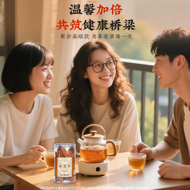 同仁堂 灵芝片 60g/瓶_同仁堂官方云商城