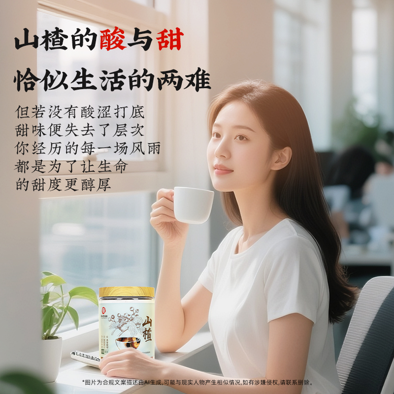 同仁堂 山楂片干 90g/瓶_同仁堂官方云商城