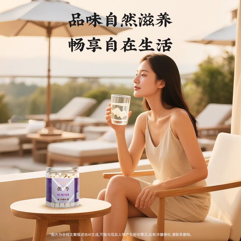 同仁堂 茯苓 200g/瓶_同仁堂官方云商城