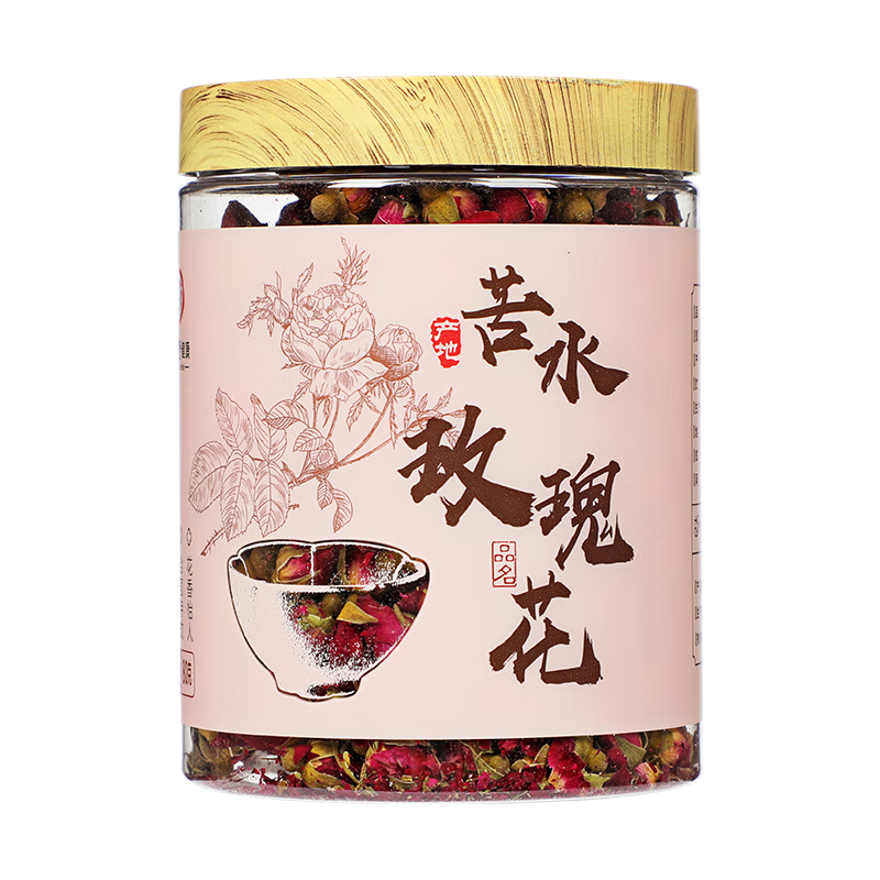 同仁堂 玫瑰花 80克/瓶_同仁堂官方云商城
