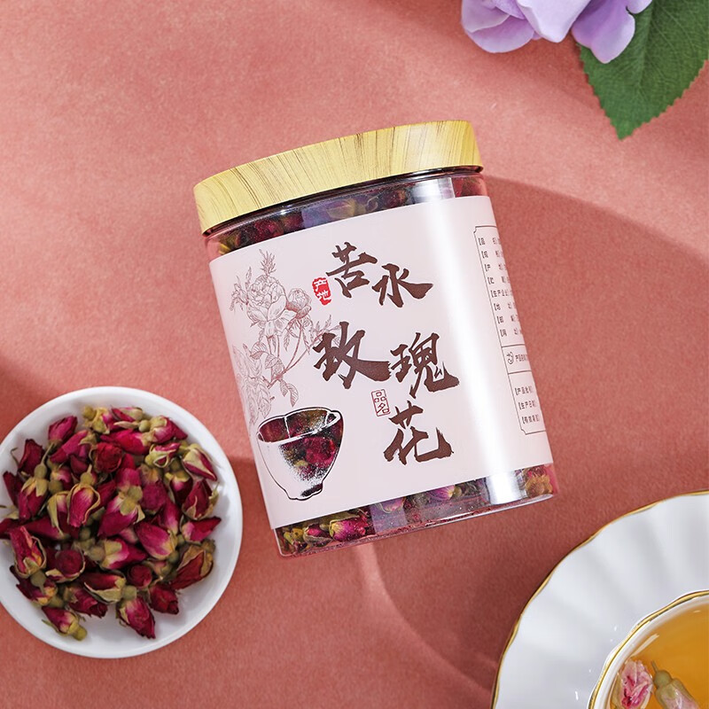 同仁堂 玫瑰花 80克/瓶_同仁堂官方云商城