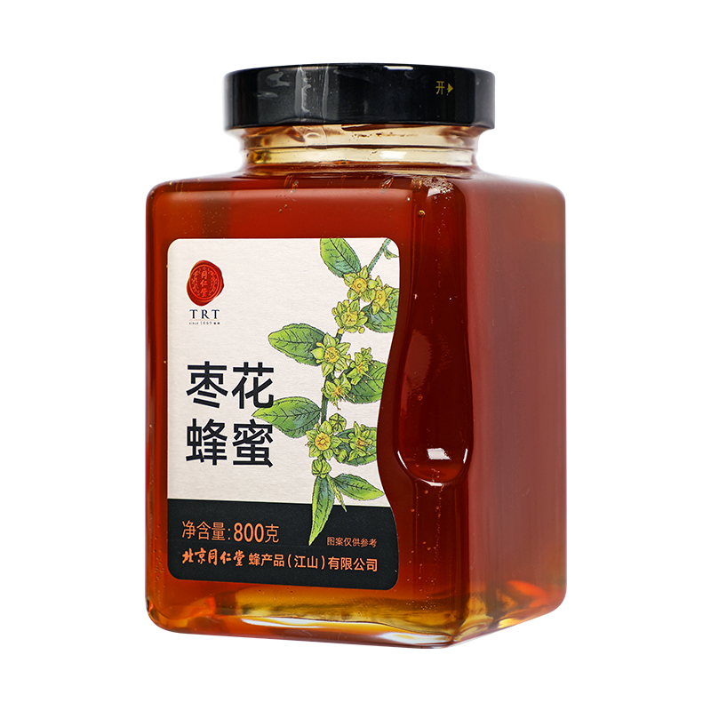 同仁堂 枣花蜂蜜 800g/瓶_同仁堂官方云商城