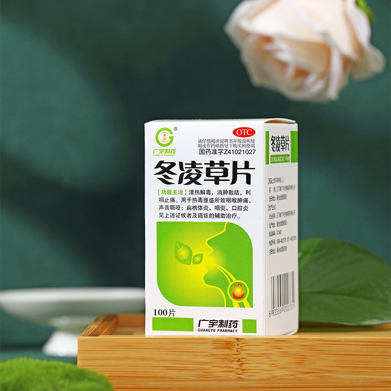 广宇制药 冬凌草片 100片/盒 _同仁堂官方云商城
