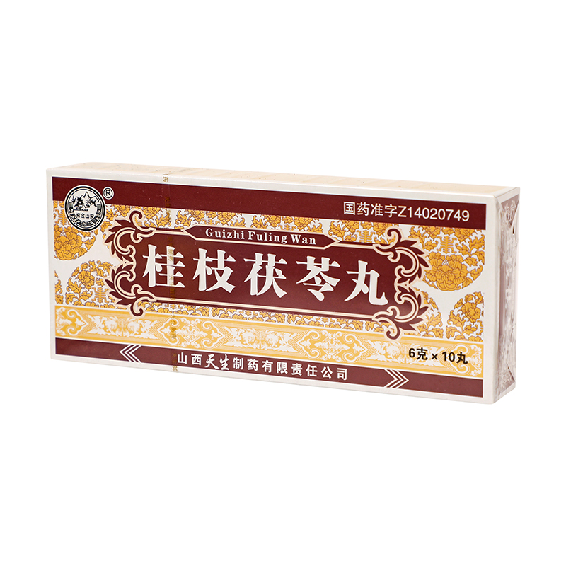 紫金山泉 桂枝茯苓丸 6g*10丸/盒_同仁堂官方云商城