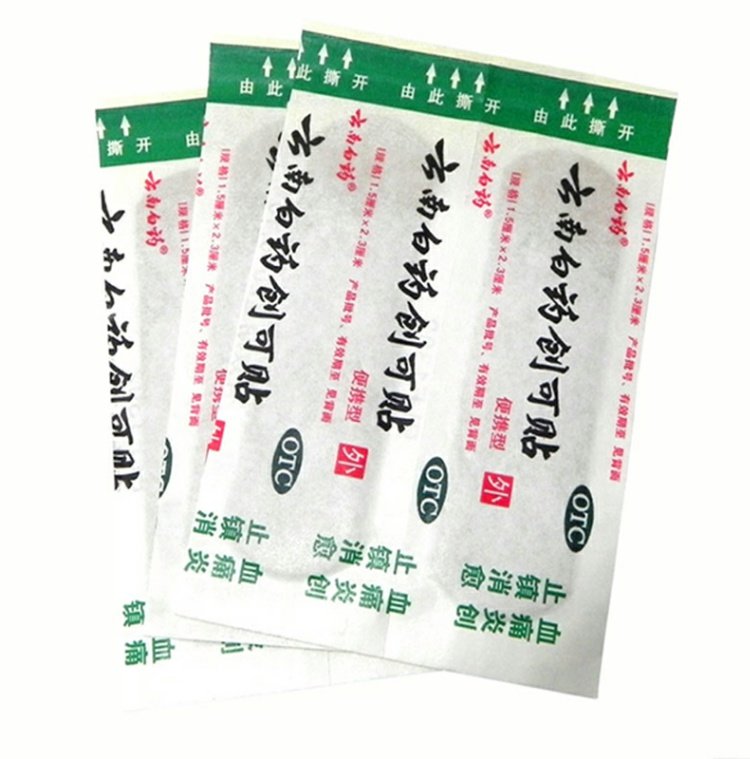 云南白药 创可贴 1.5cm*2.3cm*6片/盒_同仁堂官方云商城