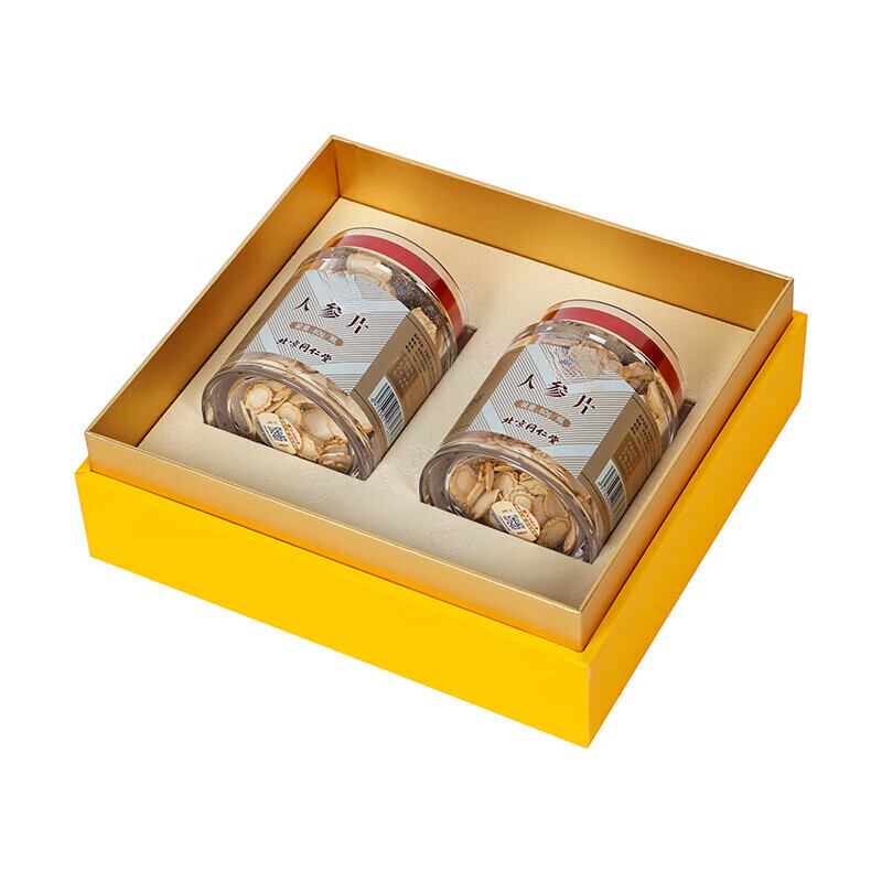同仁堂 人参片 80g*2瓶/盒_同仁堂官方云商城
