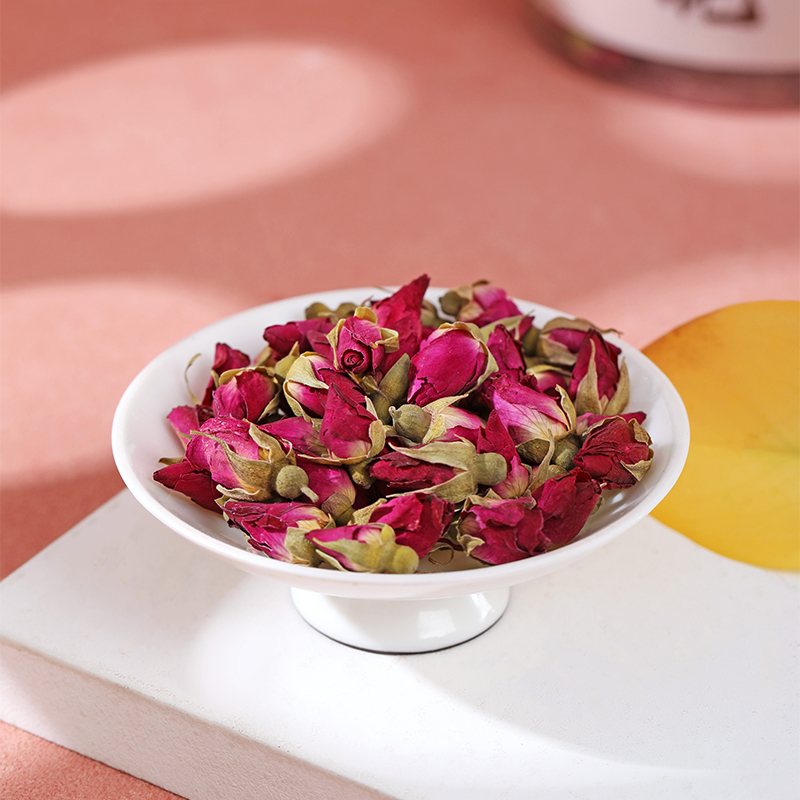 同仁堂 苦水玫瑰花 80g/瓶_同仁堂官方云商城