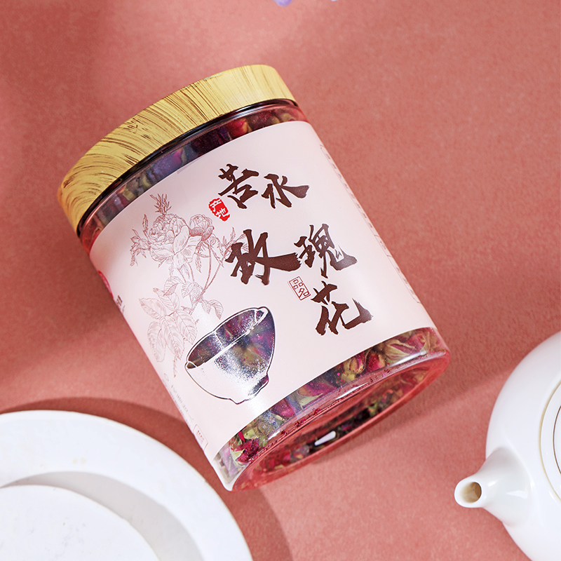 同仁堂 苦水玫瑰花 80g/瓶_同仁堂官方云商城