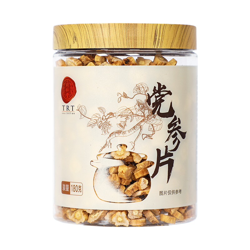 同仁堂 党参片 厚片180g/瓶_同仁堂官方云商城