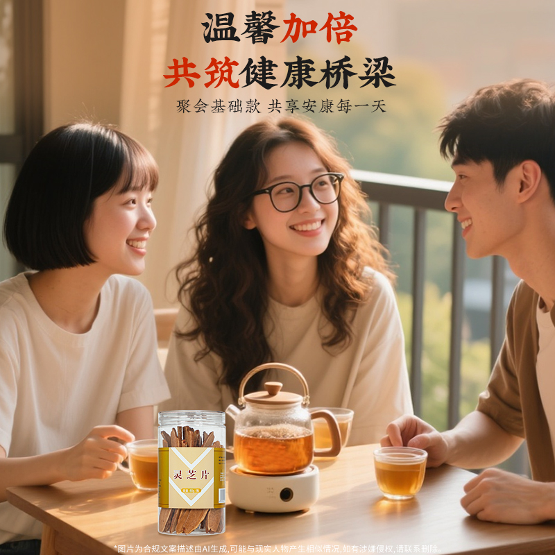 同仁堂 灵芝片 60g/瓶_同仁堂官方云商城
