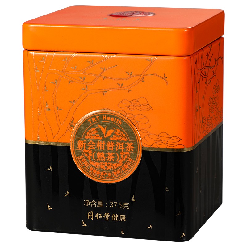 同仁堂 新会柑普洱茶(熟茶) 300g(37.5g*8)/盒【已停产 下架】_同仁堂官方云商城