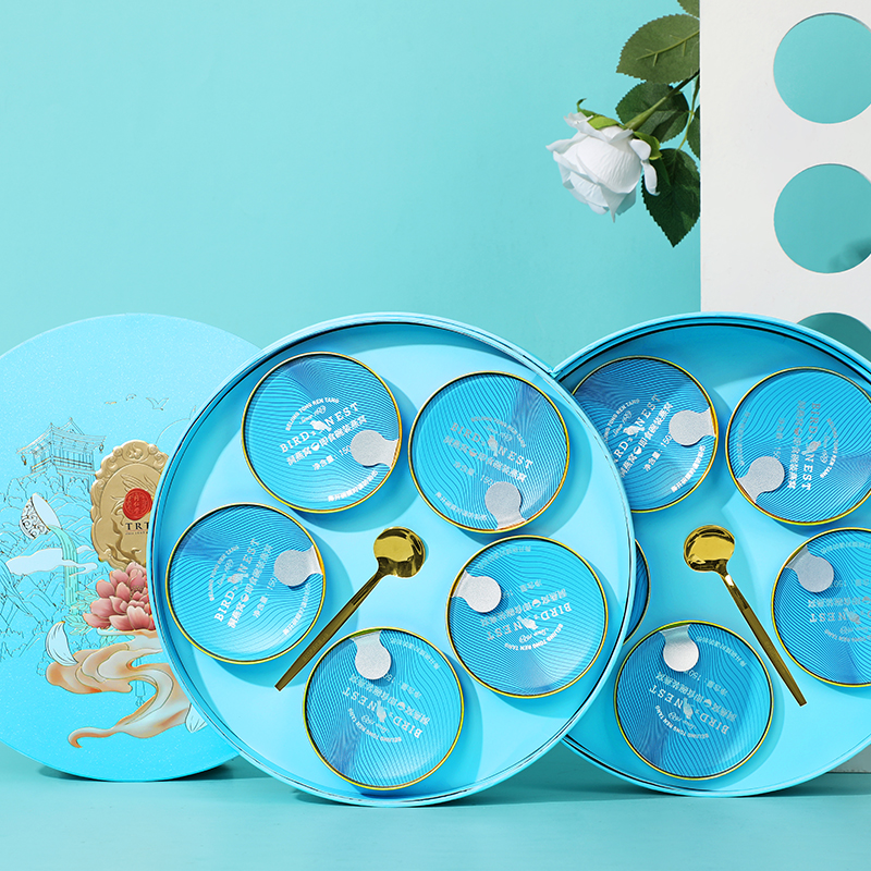 同仁堂 洞燕窝即食碗装燕窝罐头礼盒装  150g*10瓶/盒_同仁堂官方云商城