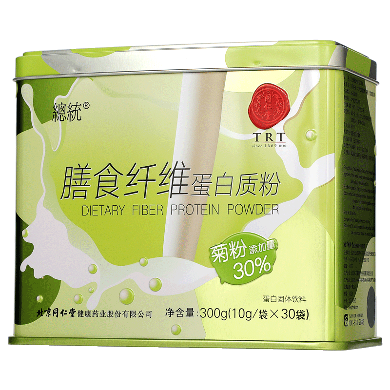 同仁堂 膳食纤维蛋白粉 300g_同仁堂官方云商城