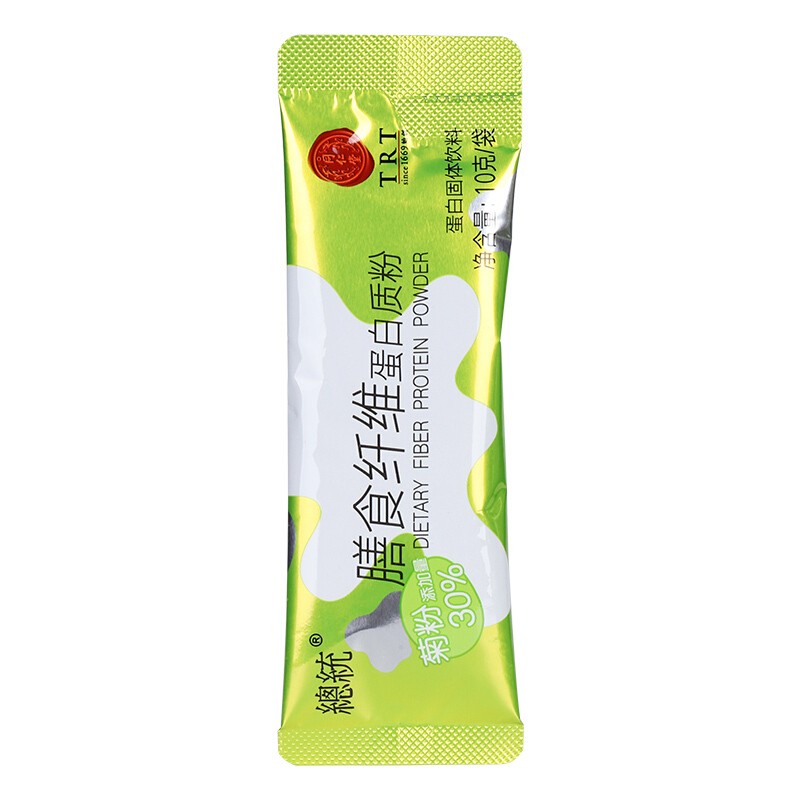 同仁堂 膳食纤维蛋白质粉 10g*60袋/盒 _同仁堂官方云商城