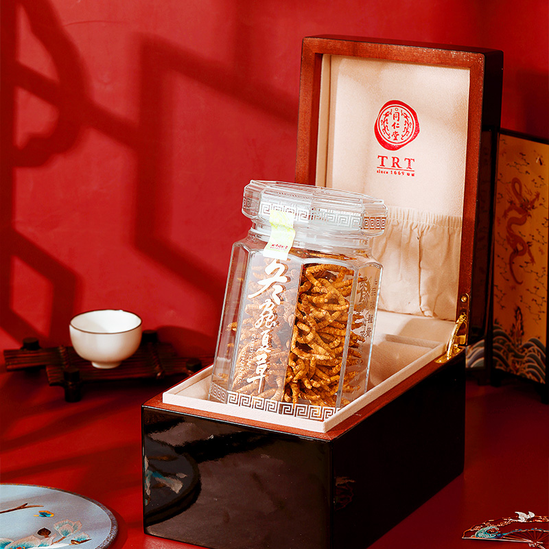 同仁堂 总统牌冬虫夏草礼盒装 0#-40/60g _同仁堂官方云商城