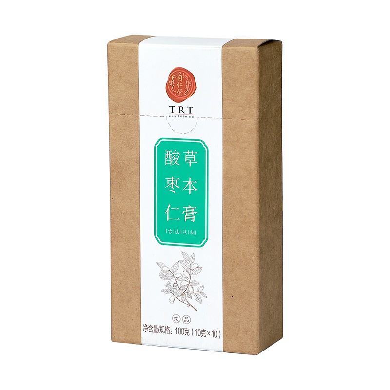 同仁堂 酸枣仁草本膏 10g*10/盒_同仁堂官方云商城