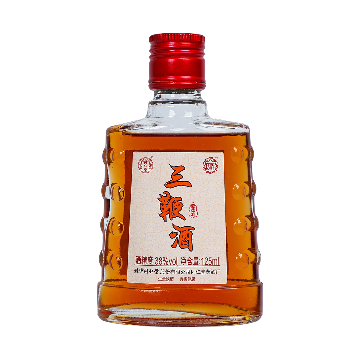 同仁堂 三鞭酒（露酒） 125ml（38%vol）/瓶_同仁堂官方云商城