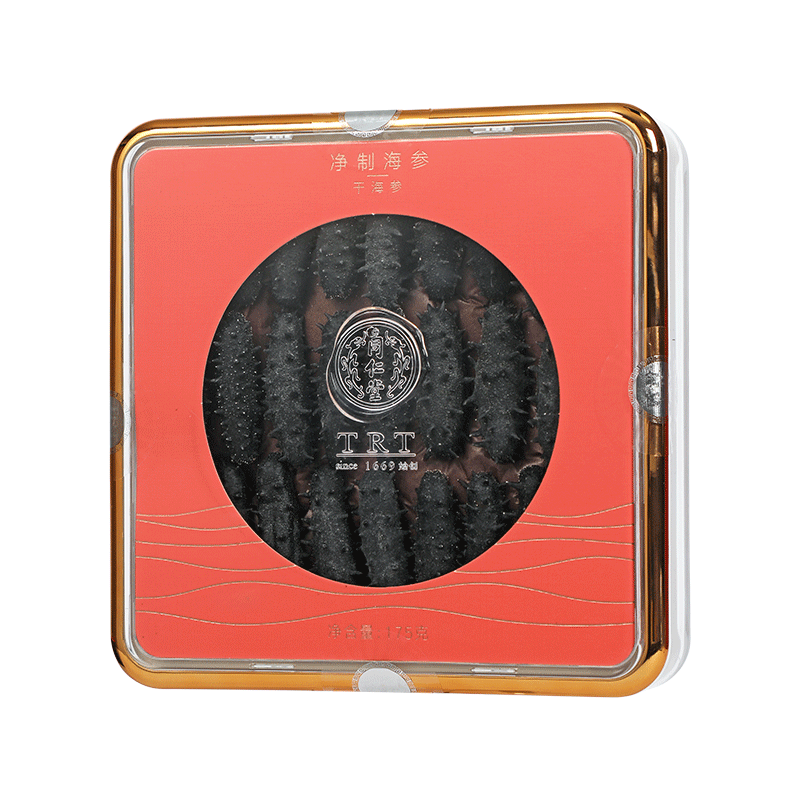 同仁堂 净制海参(干海参)  175g(61-80头/500g)_同仁堂官方云商城