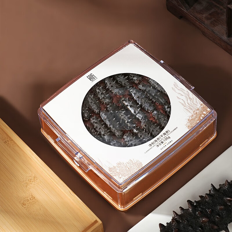 同仁堂 净制海参(干海参) 105克(91-110头/500克)_同仁堂官方云商城