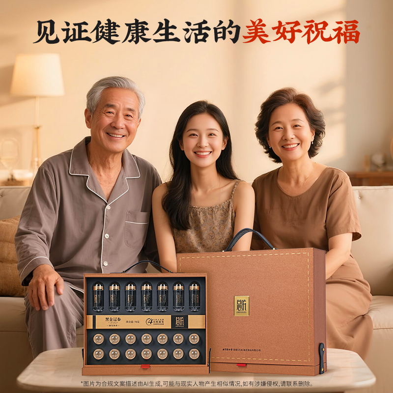 同仁堂 黑金辽参（速发海参）78g（140-200头/500g）/盒_同仁堂官方云商城