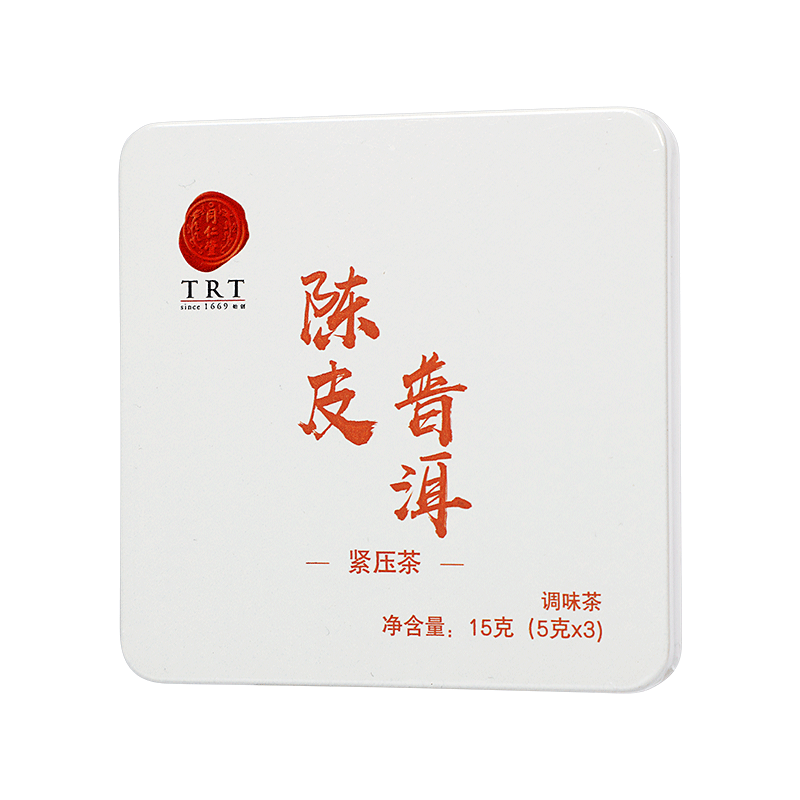 同仁堂 陈皮普洱紧压茶 15克（5克*3）/盒_同仁堂官方云商城