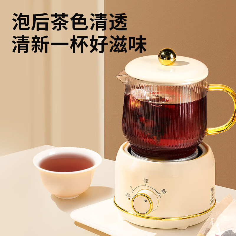 同仁堂 桑椹黑果枸杞玫瑰茶 50克（5克*10）/盒_同仁堂官方云商城