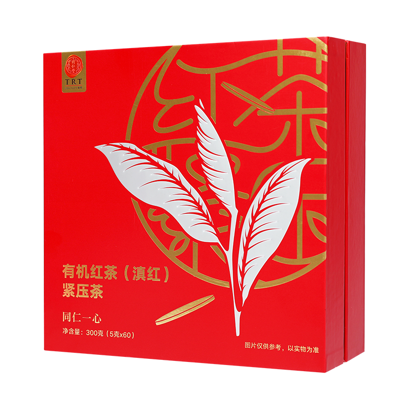 同仁堂 有机红茶（滇红）紧压茶 300克（5克×60）_同仁堂官方云商城