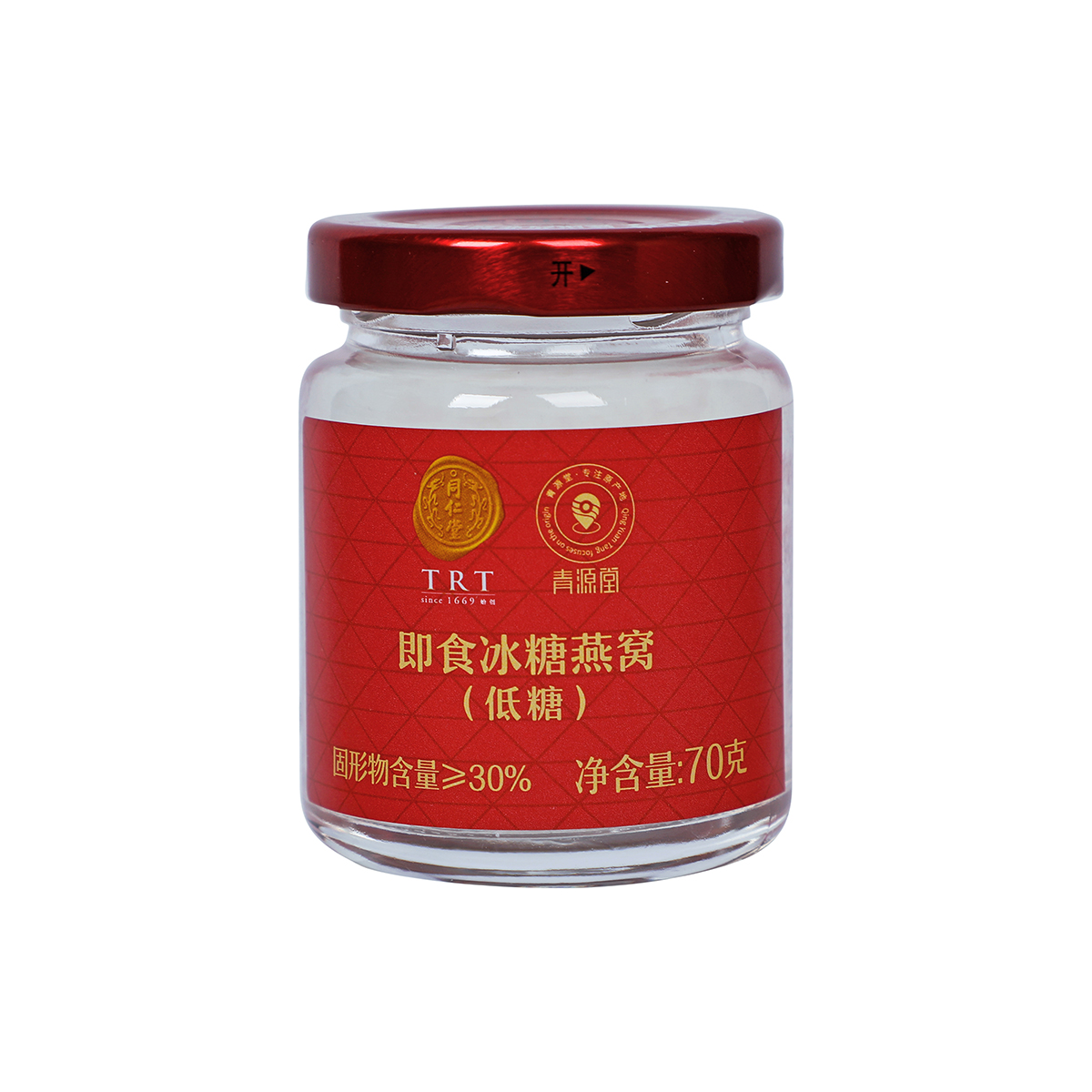 同仁堂 即食冰糖燕窝(低糖) 420克(70克*6)/盒_同仁堂官方云商城