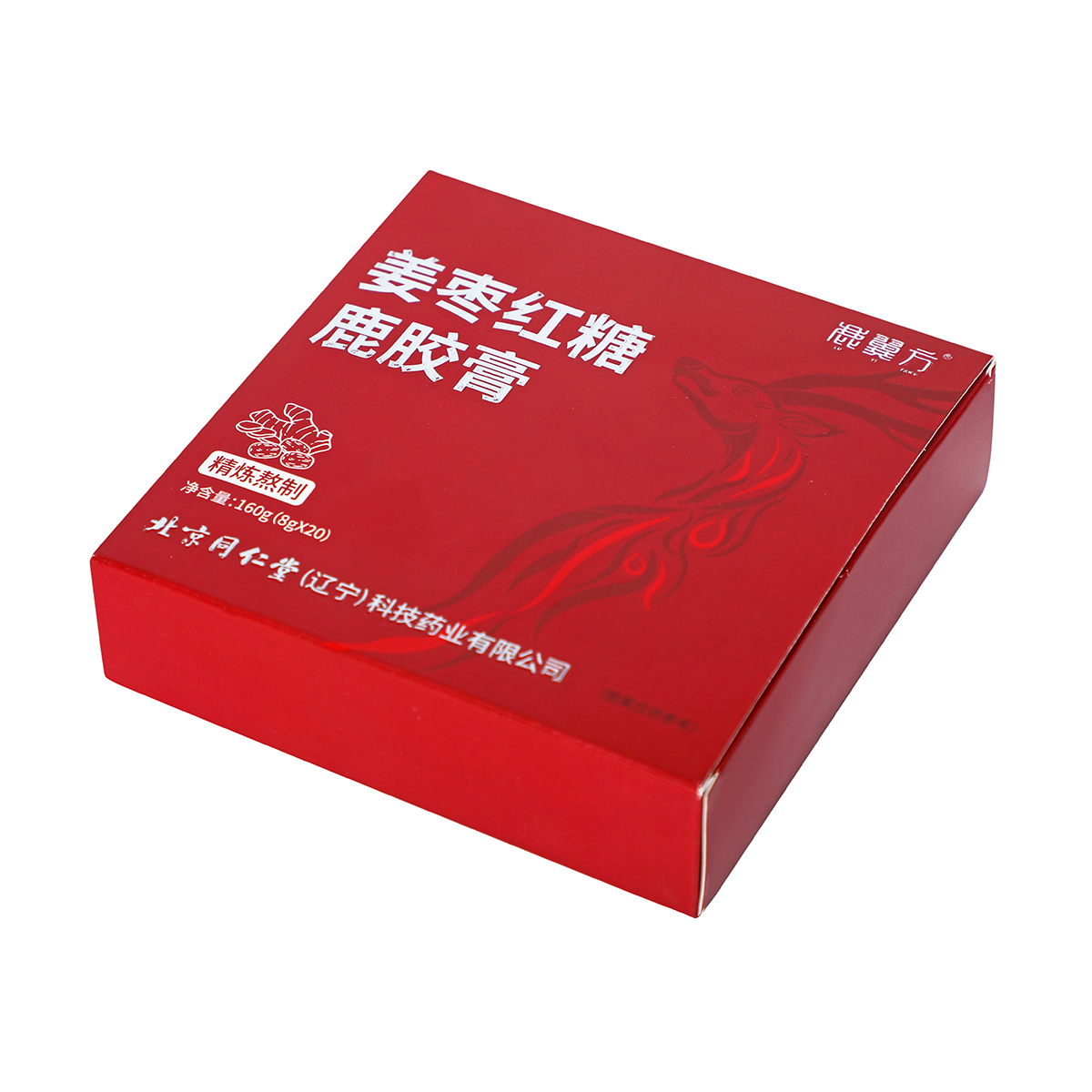 同仁堂 姜枣红糖鹿胶膏 160g（8g*20）/盒_同仁堂官方云商城