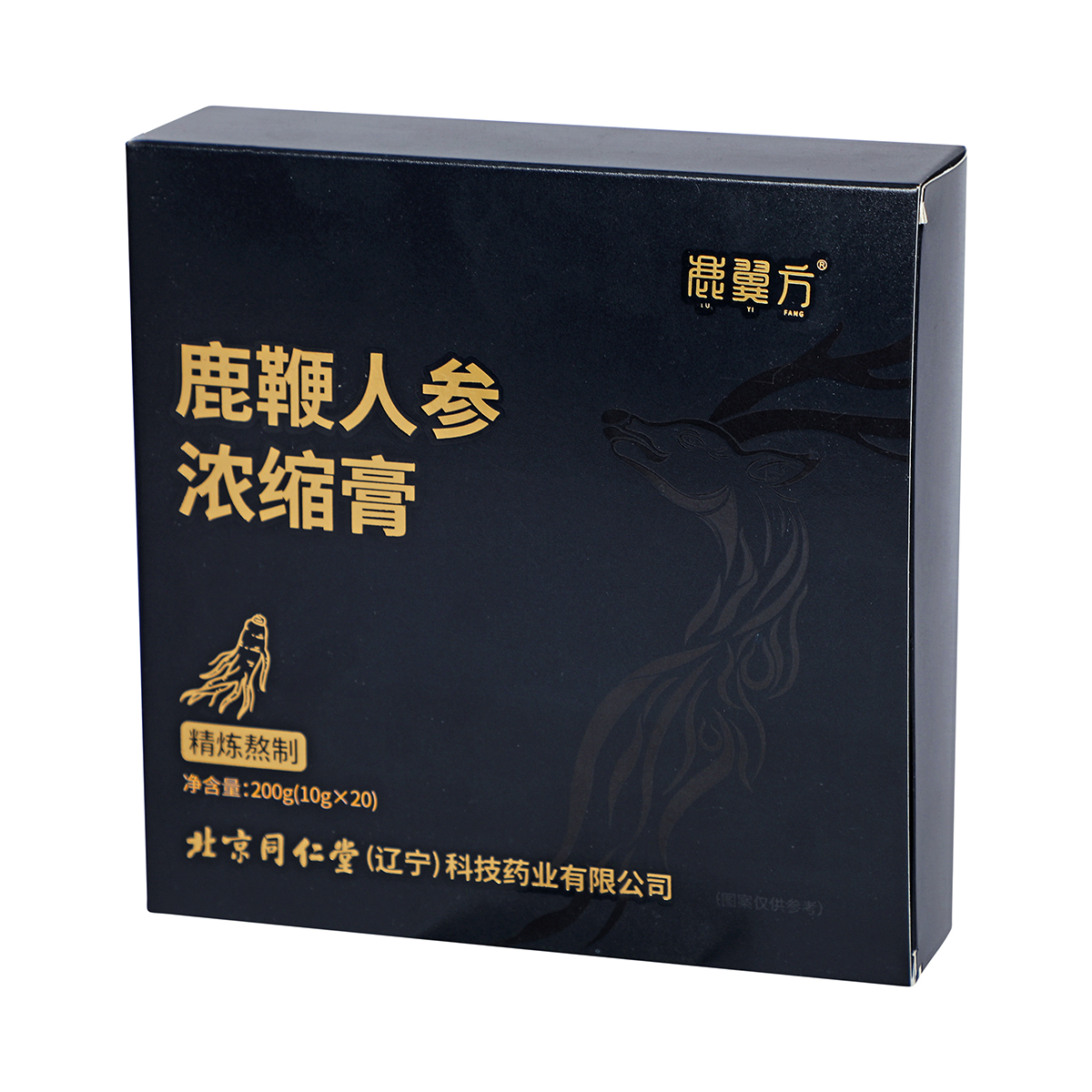 同仁堂 鹿鞭人参浓缩膏 200g（10g*20）/盒_同仁堂官方云商城