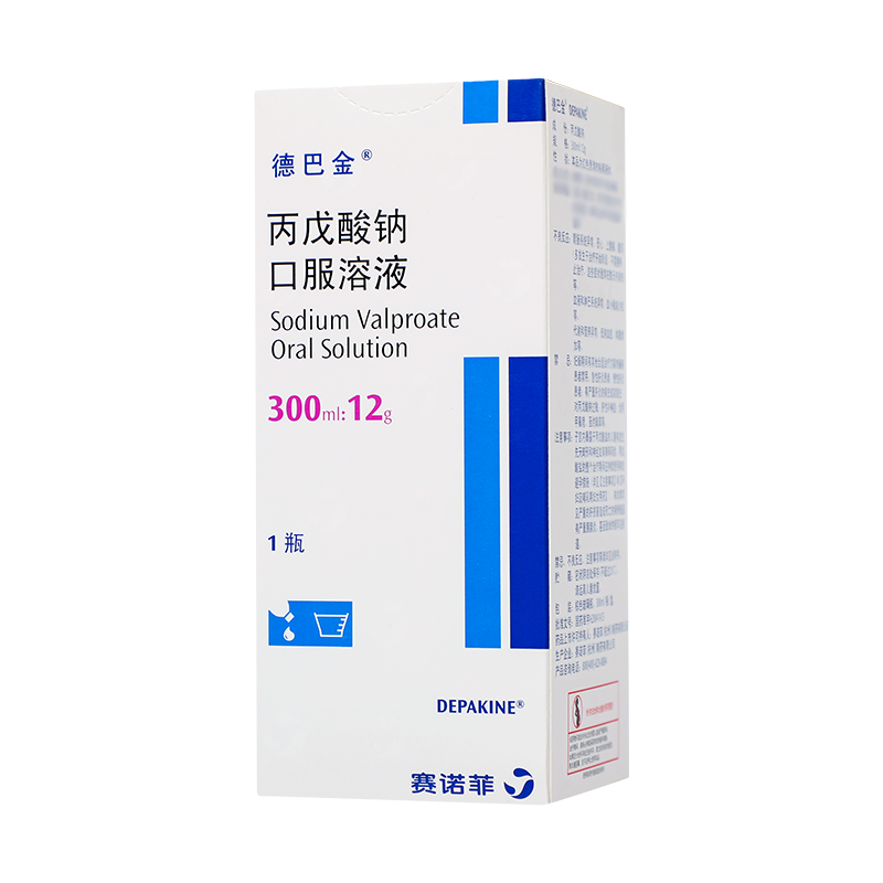 德巴金 丙戊酸钠口服溶液 300ml:12g*1瓶/盒_同仁堂官方云商城