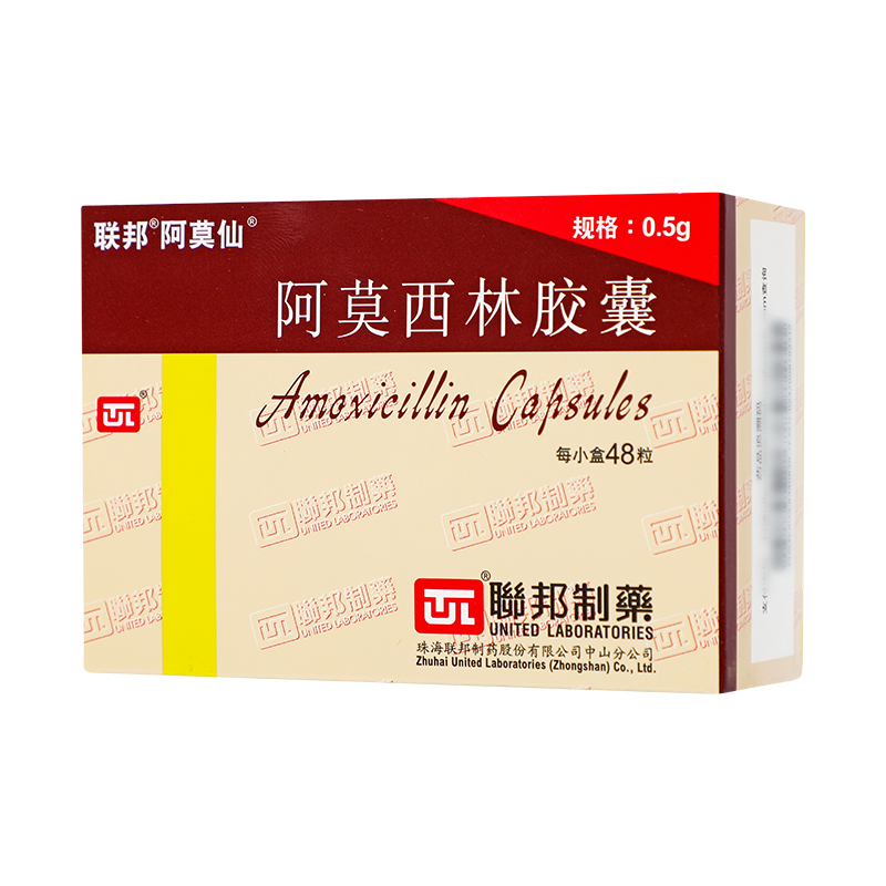 阿莫仙 阿莫西林胶囊 0.5g*48粒/盒_同仁堂官方云商城