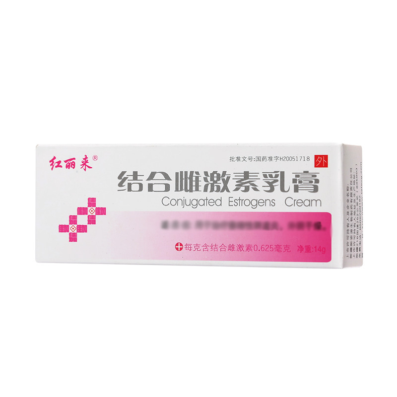 红丽来 结合雌激素乳膏 1g：0.625mg*14g/支*1支/盒_同仁堂官方云商城