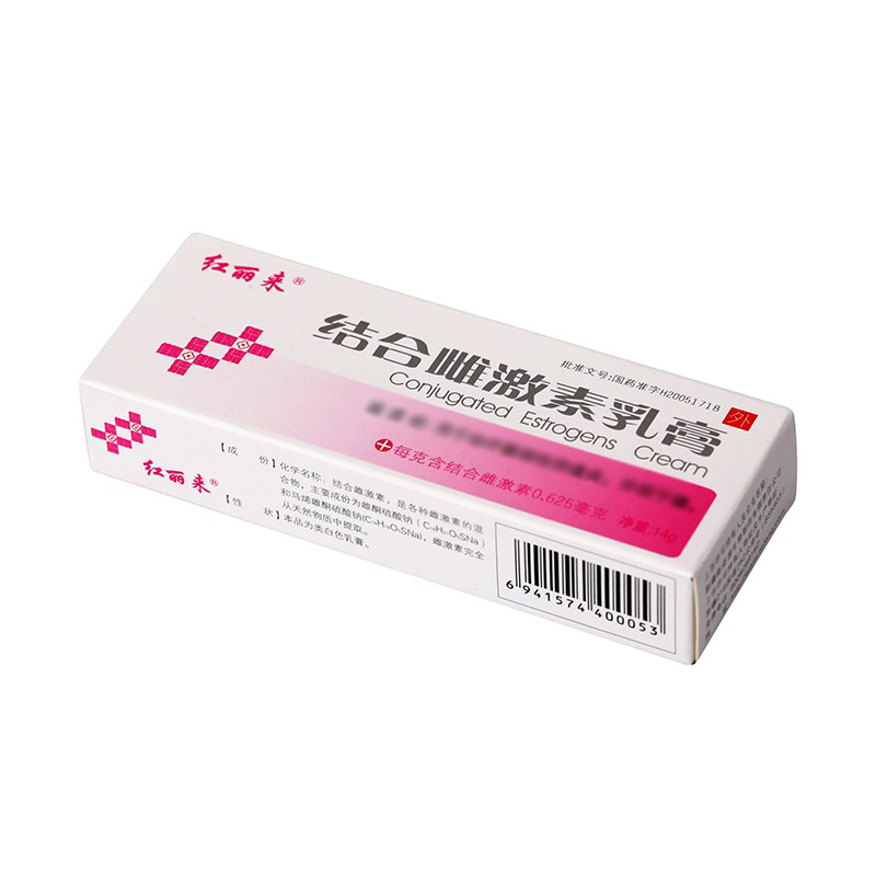 红丽来 结合雌激素乳膏 1g：0.625mg*14g/支*1支/盒_同仁堂官方云商城