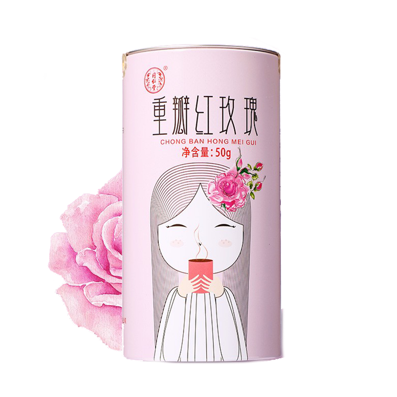 同仁堂 重瓣红玫瑰花 50g【已停产 下架】_同仁堂官方云商城