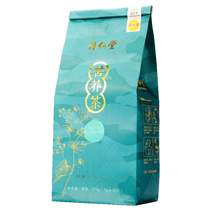 同仁堂 苦荞茶 273g(7g*39袋)/袋【已停产 下架】_同仁堂官方云商城