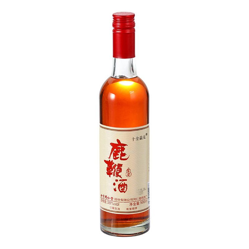 同仁堂  鹿鞭酒38%vol 500ml/瓶_同仁堂官方云商城