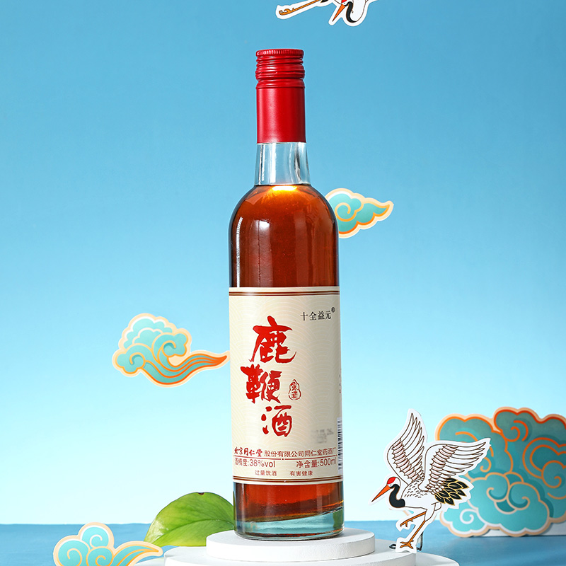 同仁堂  鹿鞭酒38%vol 500ml/瓶_同仁堂官方云商城