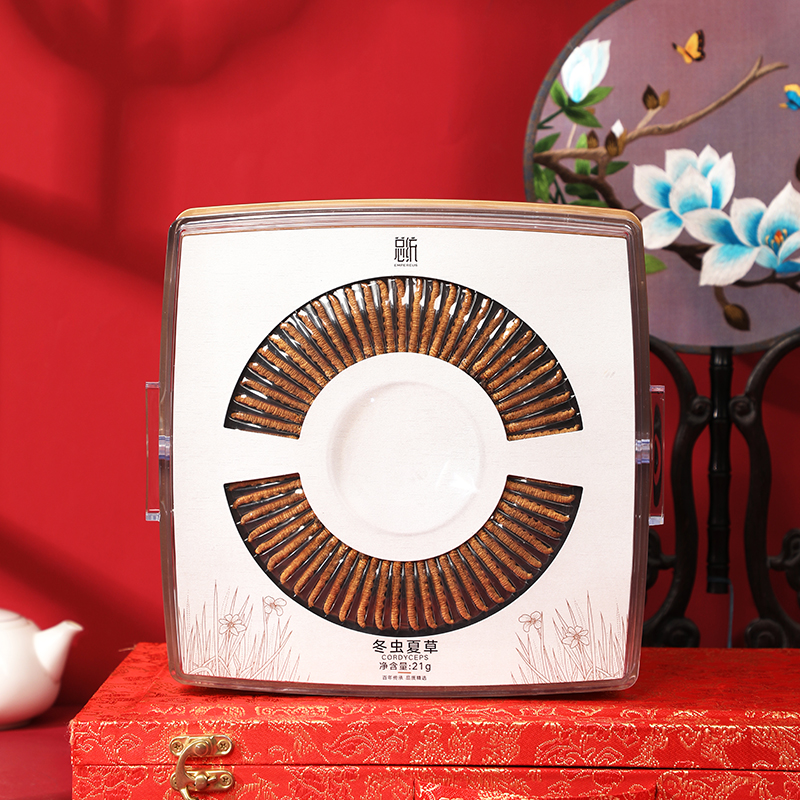 同仁堂 冬虫夏草礼盒装 1#30/21g  _同仁堂官方云商城