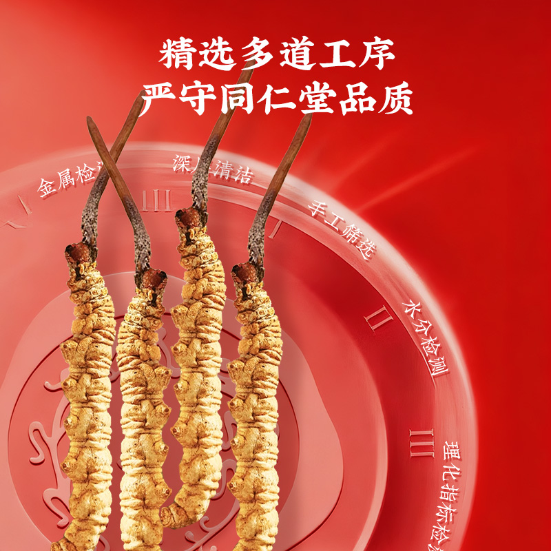 同仁堂 冬虫夏草 -50/7g/盒_同仁堂官方云商城